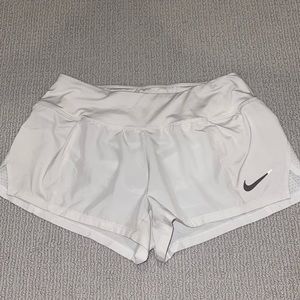 Women’s Nike White Running Shorts